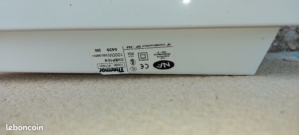 Radiateur blanc electrique (image 2)