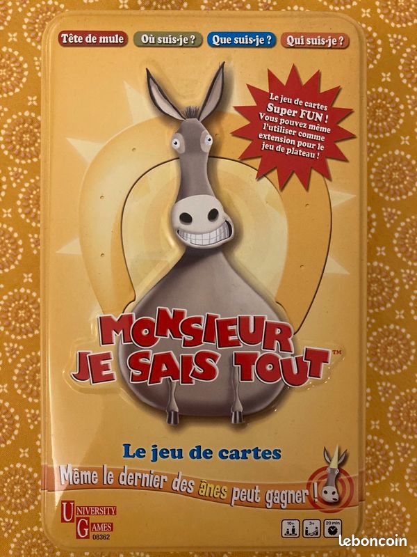 Jeu Monsieur je sais tout (image 1)