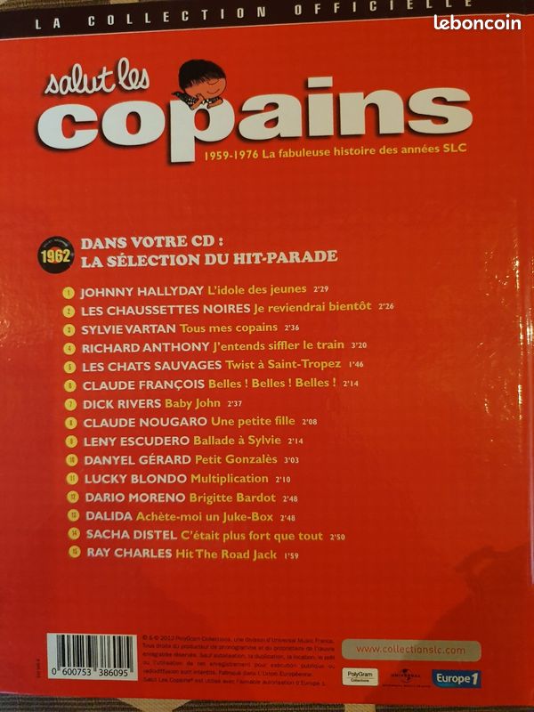 CD et livre Johnny Hallyday (image 2)