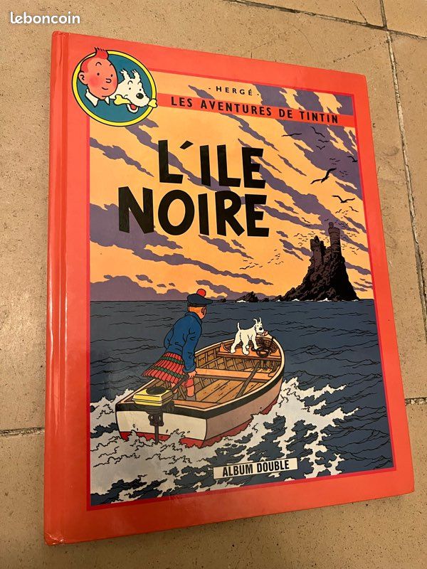 Tintin double album L’île Noir / L’Etoile mystérieuse (image 1)