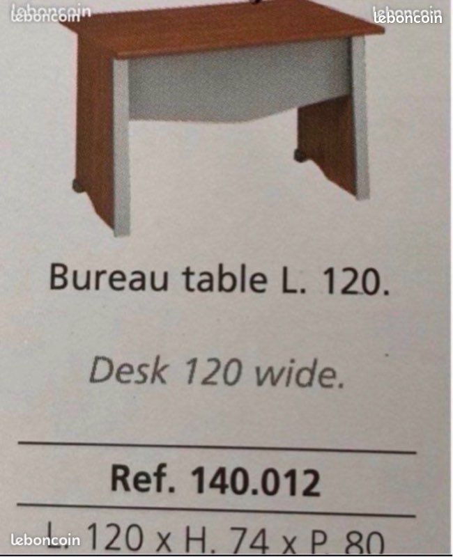 Table de bureau Gautier (image 3)