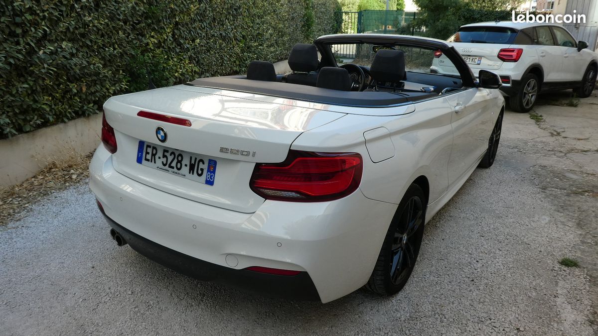 BMW 220 IA cabriolet pack M sport (image 3)