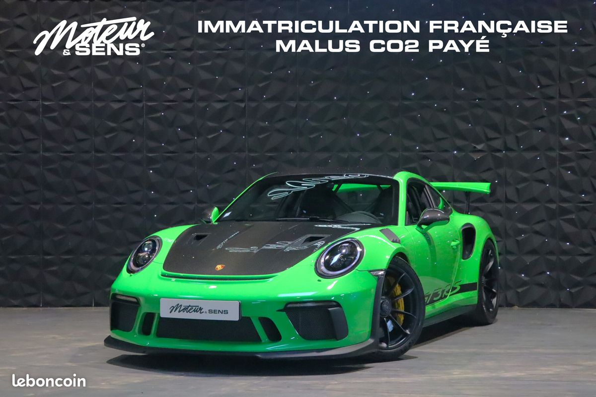 Porsche 911 Type 991.2 GT3 RS 520CH - Pack Weissach - Lift System - Cuir étendu - Pack Chrono - Caméra (image 1)