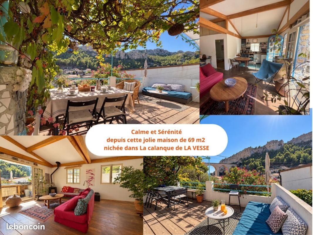 Maison 3 pièces 63 m² · au Rove · 63 m² · 509 400 €