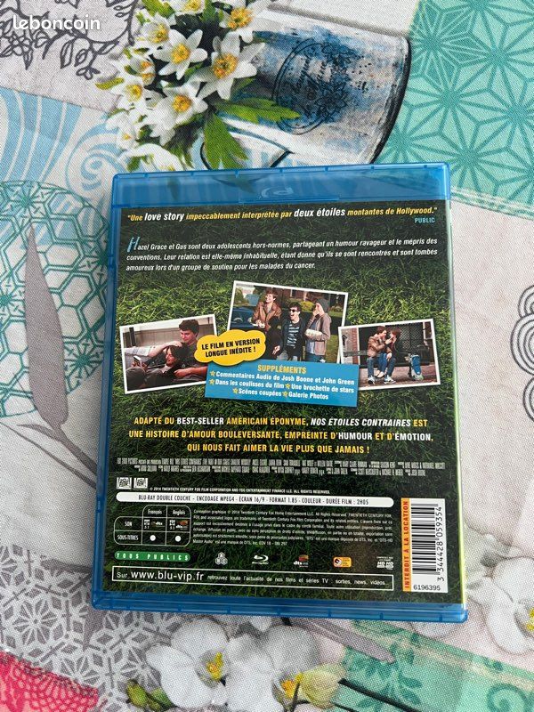 Film Blu Ray « nos étoiles contraires » (image 2)