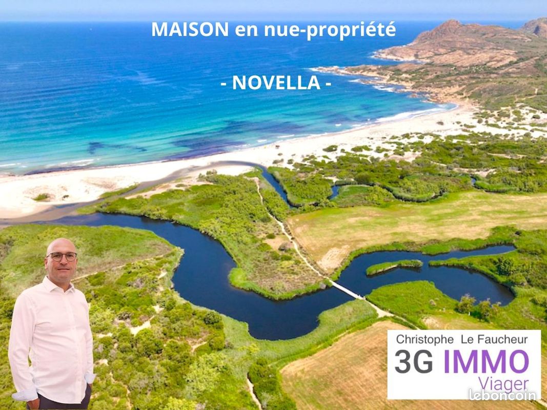 Maison en nue-propriété avec vue dégagée sur la vallée de l'Ostriconi | Balagne (image 1)