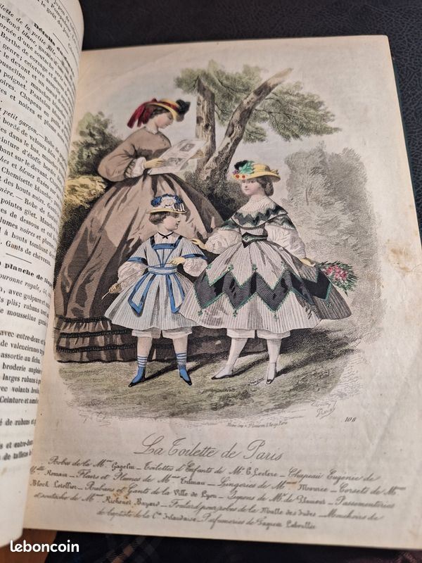 Fascicules mode : toilette à Paris 1862/63 (image 16)