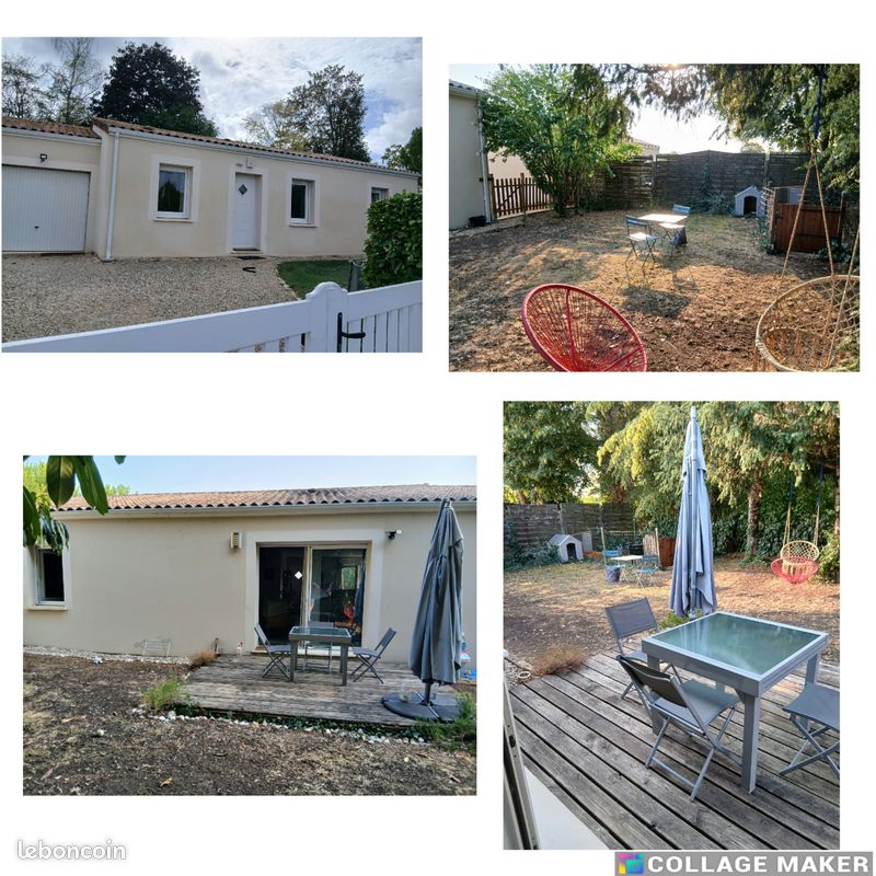 Maison 4 pièces 93 m² · à Soyaux · 93 m² · 987 €/mois