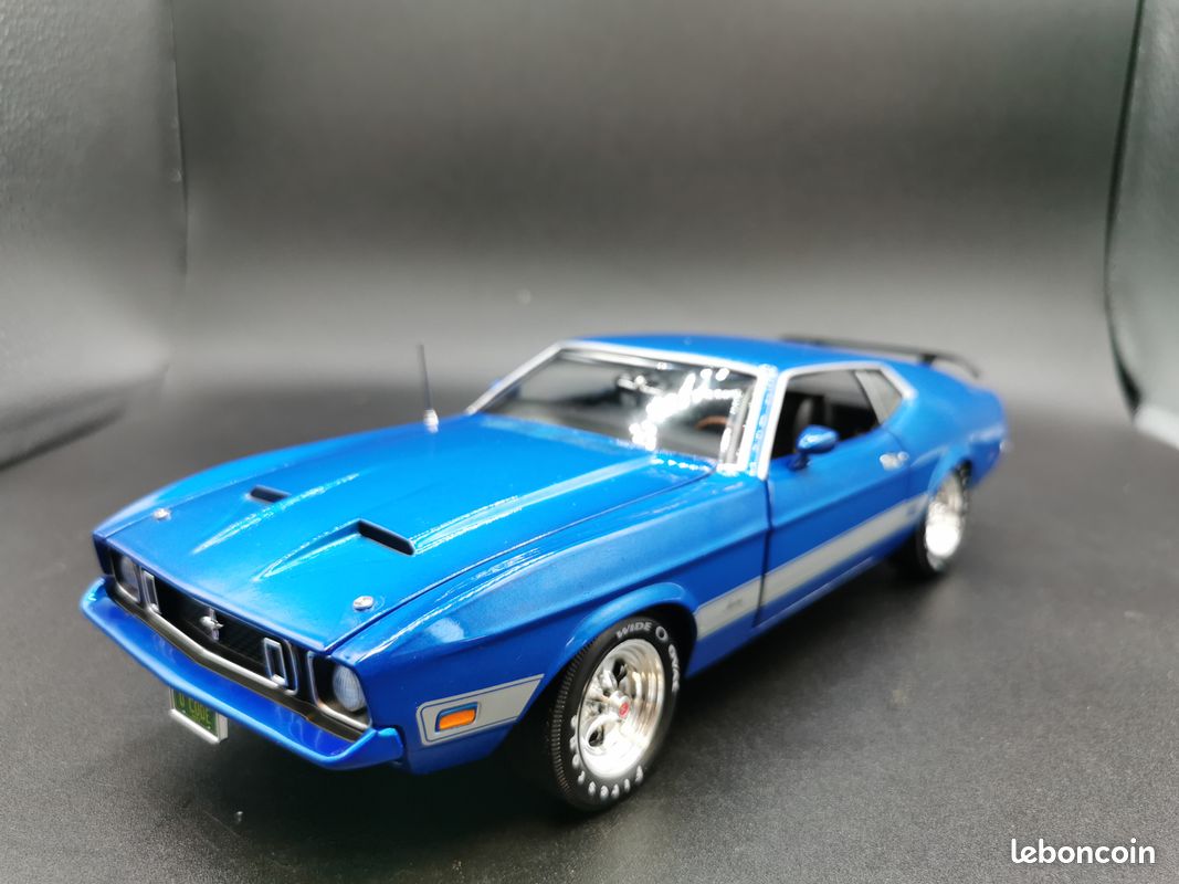 VOITURE MINIATURE ÉCHELLE 1/18 Greenlight Ford Mustang Bullitt Steve McQuen EUR 74,90 - FR