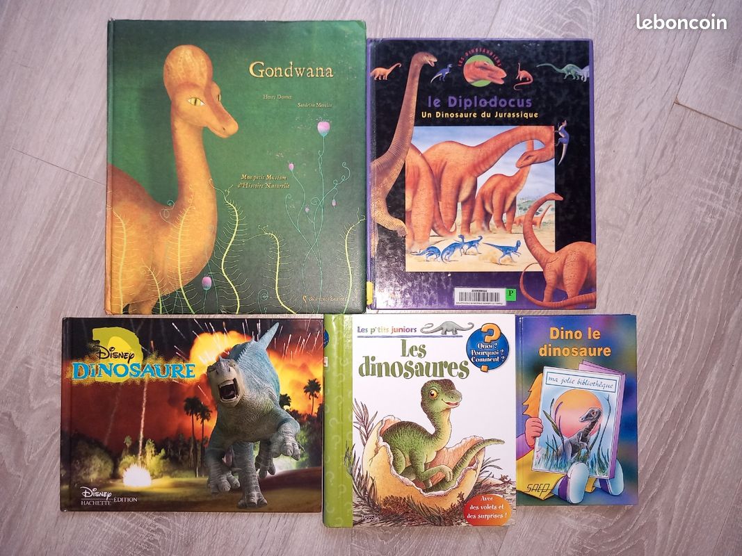 Lot livres sur les dinosaures (image 1)