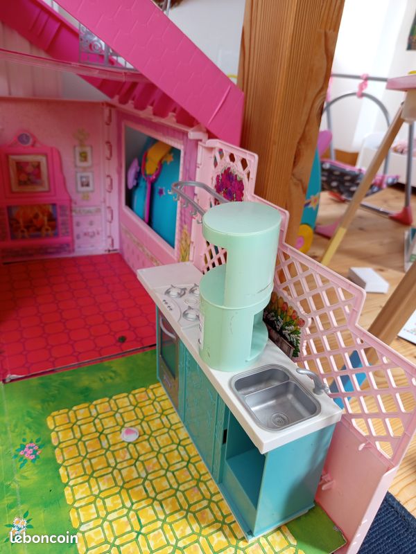 Maison pliable vintage Barbie (image 4)