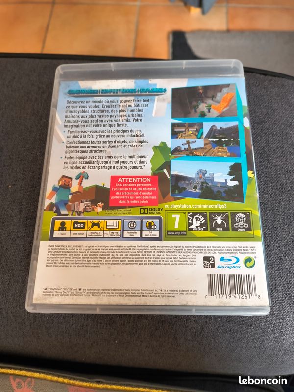 Jeu ps3 Minecraft (image 2)