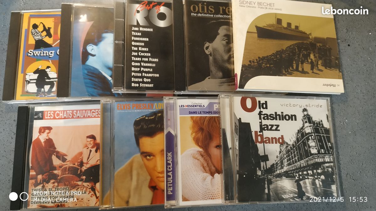 CD , Johnny hallyday , eddy mitchell , elvis ... (image 7)