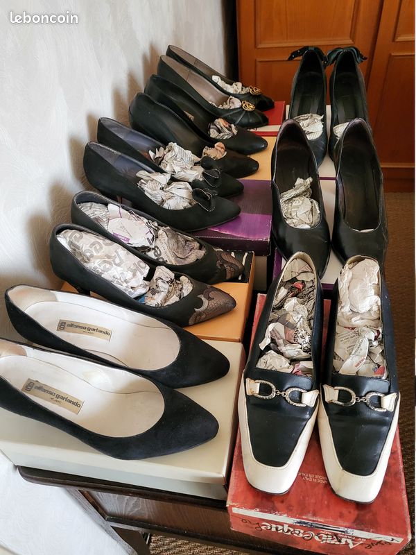 Lot De 10 Paires De Chaussures Femmes Neuves Sans Boîte - Tailles 38 à 41 - Modèles été Variés