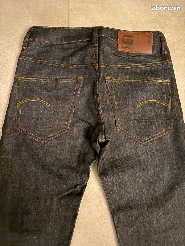 Jean G-Star Raw Cool Look - Taille 28/34 - Coupe Bootleg - Occasion Très Bon état