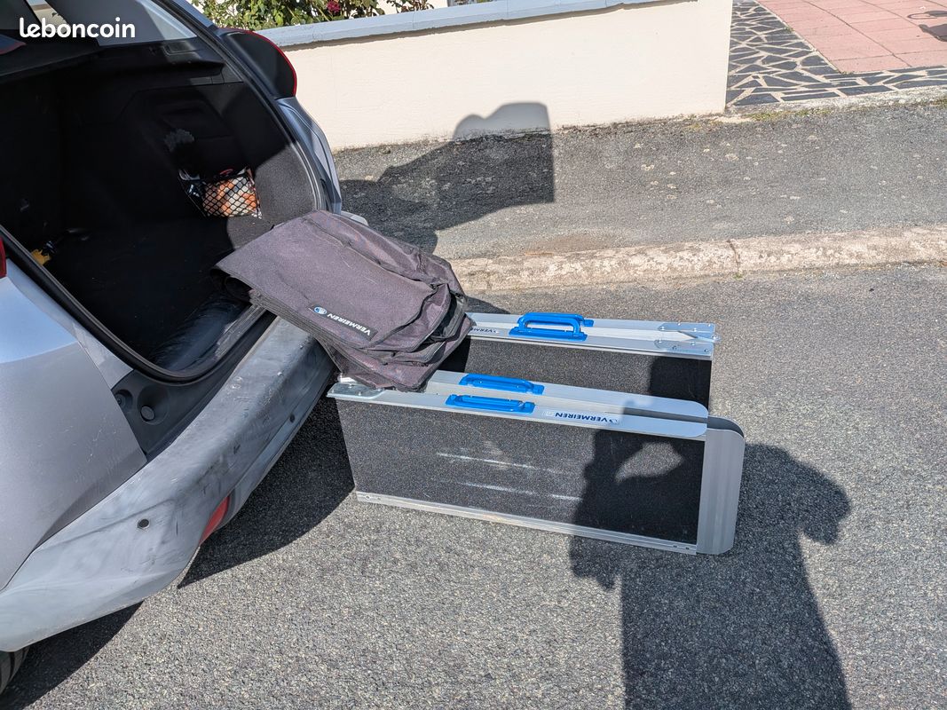 Rampes d'accès pliantes en aluminium 180 cm (image 2)