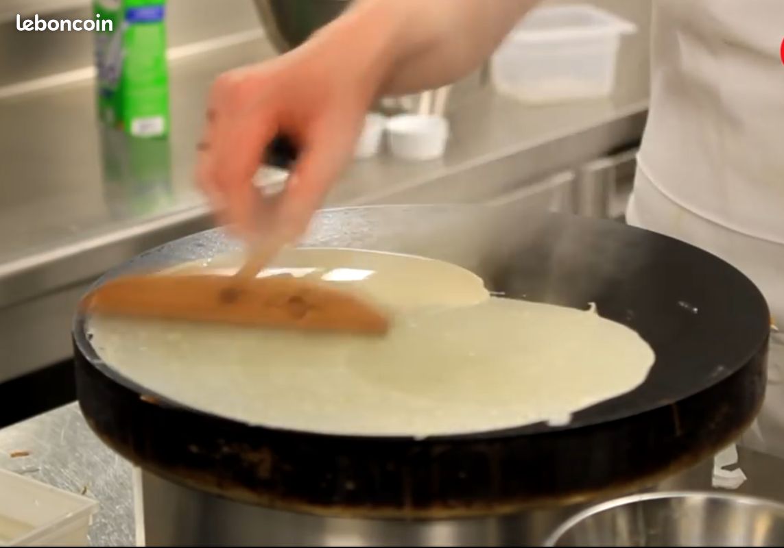 Rozell râteau à crêpes plat 22 cm krampouz (image 1)