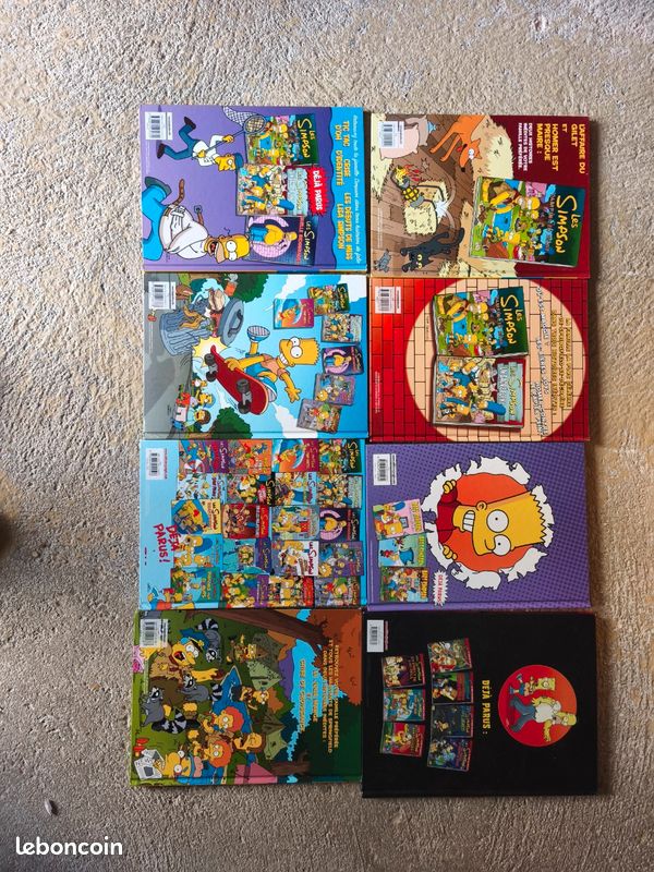 Pack de 8 BD Simpsons (image 3)