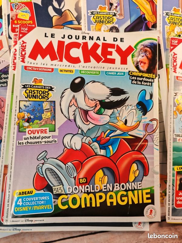 Lot de 17 ouvrages, Le Journal de Mickey (image 6)
