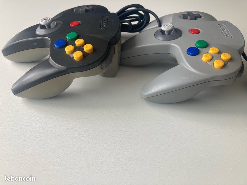 Lot de 2 manettes Nintendo 64 officielles (2) (image 5)