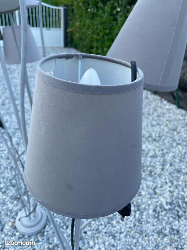 Lampe sur pied 5 abat-jours (image 8)