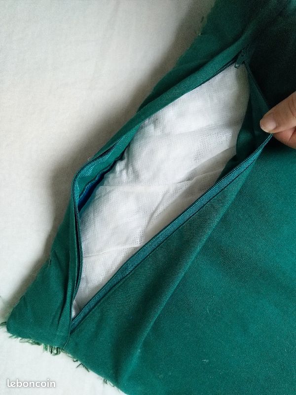 Chute Tissus pour DIY vert émeraude (image 7)