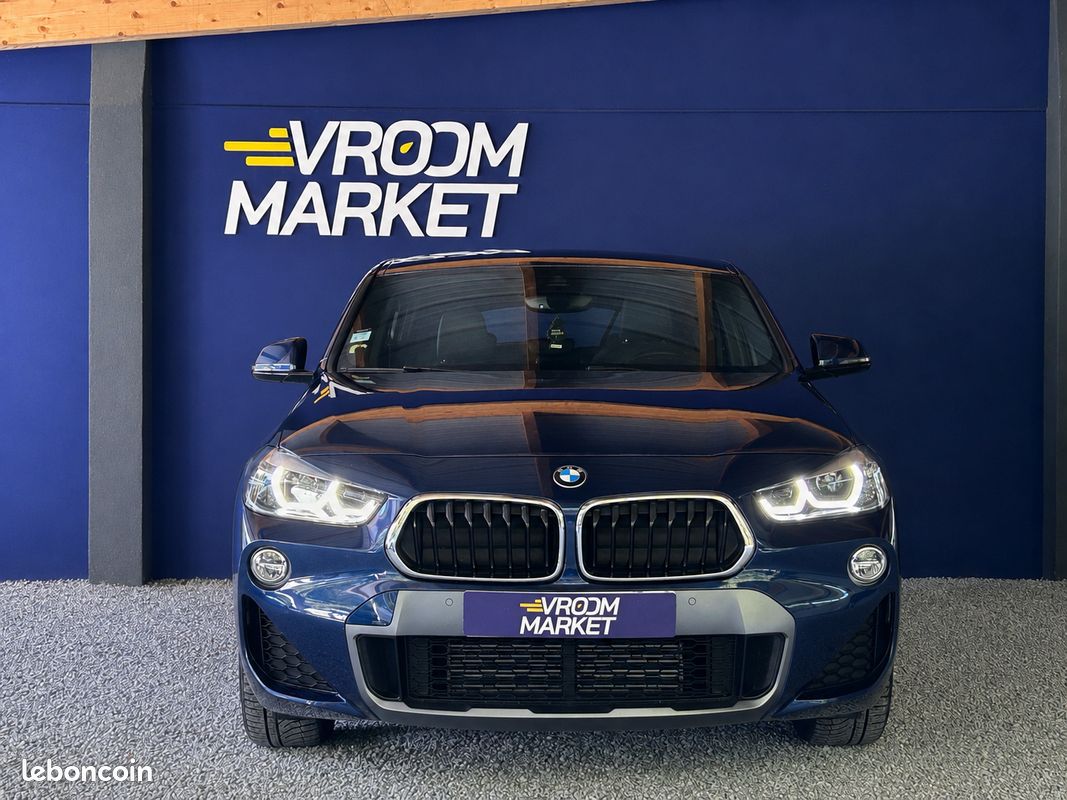BMW X2 18D 150 cv M Sport - sDrive - Origine France - Pack M - CarPlay - Eclairage d'ambiance - Caméra de recul - Sièges chauffants - JA 19" - Suivi complet (image 4)