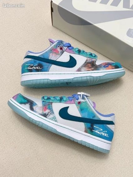 Nike Dunk Low Fut'ura Labora'tories Blea'ched Aqua Taille 42 (image 6)
