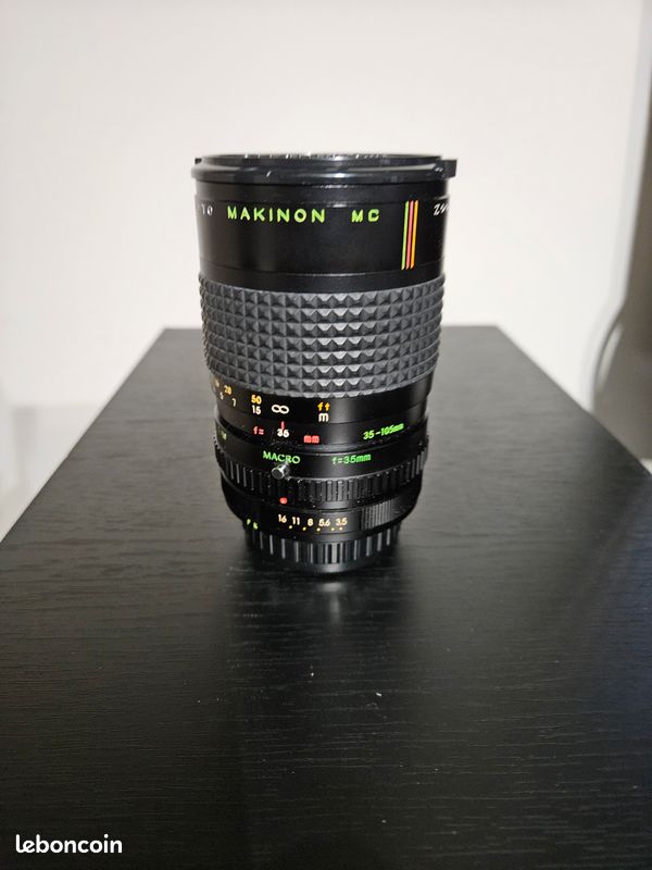 Objectif Zoom Makinon 35-105mm F/3.5 Pour Pentax PK - Avec Filtre Macro, Occasion