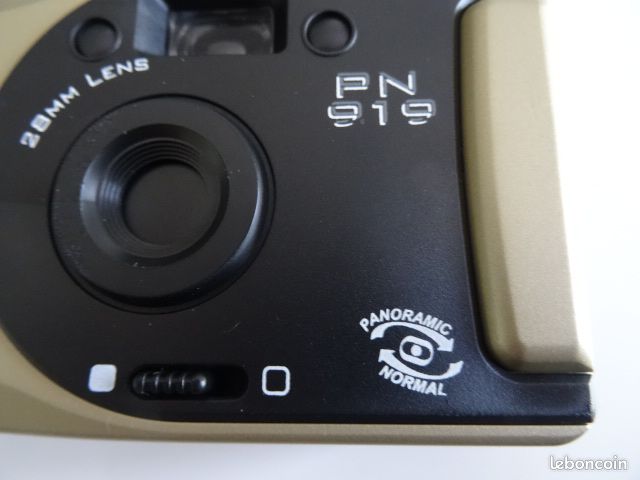 Appareil Photo Argentique PN 919 28mm - Compact 35mm - État Parfait - Bronze