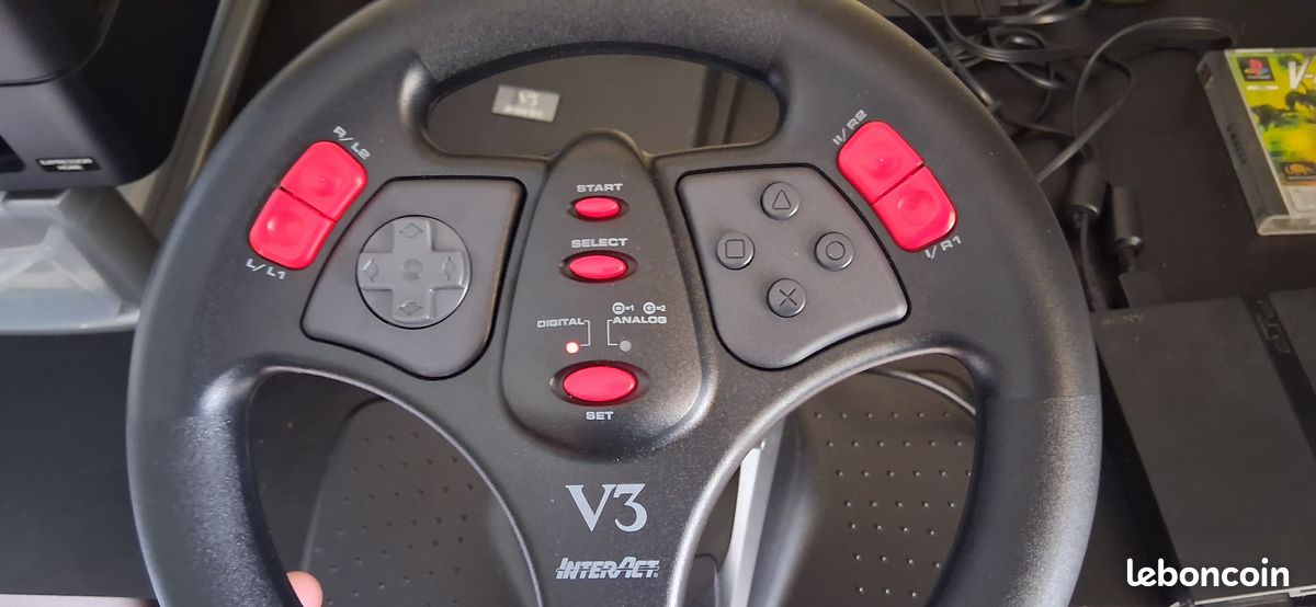 Volant V3 Racing Wheel pour Playstation en boite (image 2)