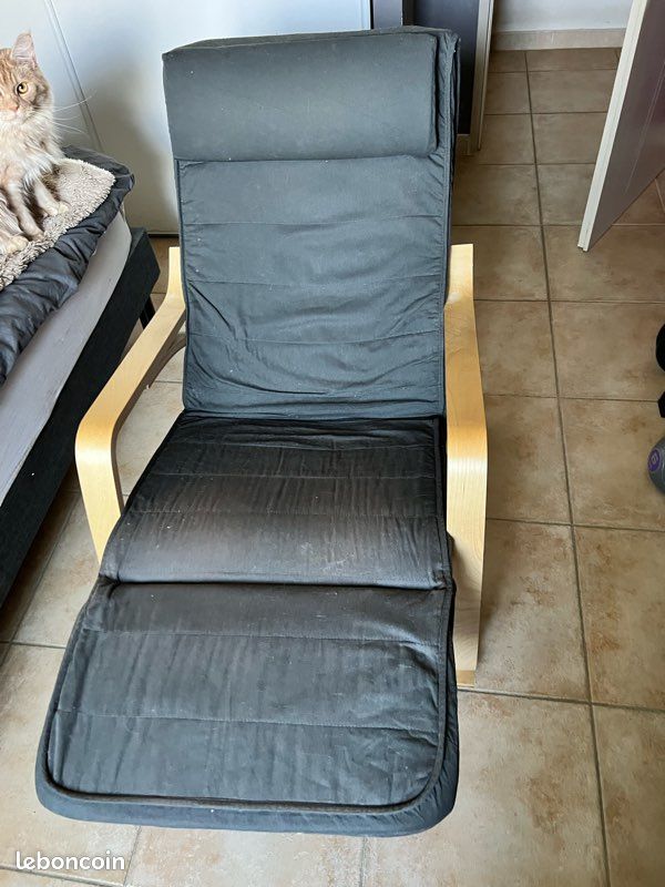 Chaise rocking chair (image 2)