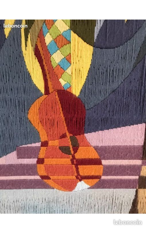 Grande tapisserie vintage (image 5)