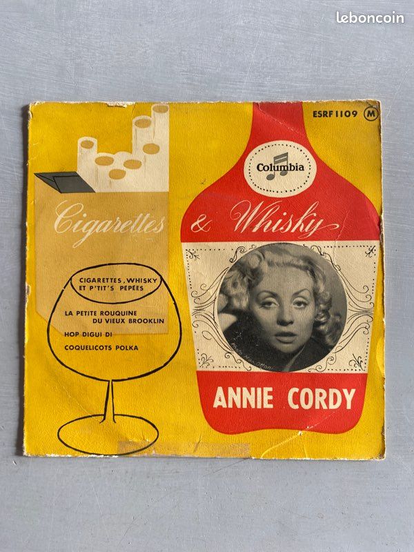 Vinyle Annie Cordy – Cigarettes & Whisky (image 1)