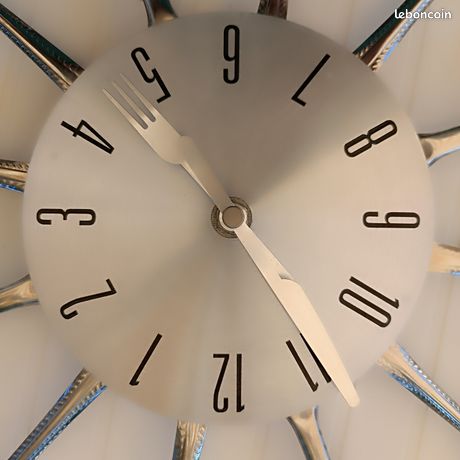 Horloge Murale Cuisine Cuisinart – Style Ancien – Par Conclocktions – État Neuf Sans Boîte