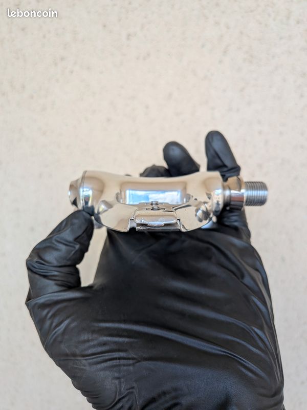 Campagnolo Chorus – pédales vintage aluminium poli miroir (image 5)