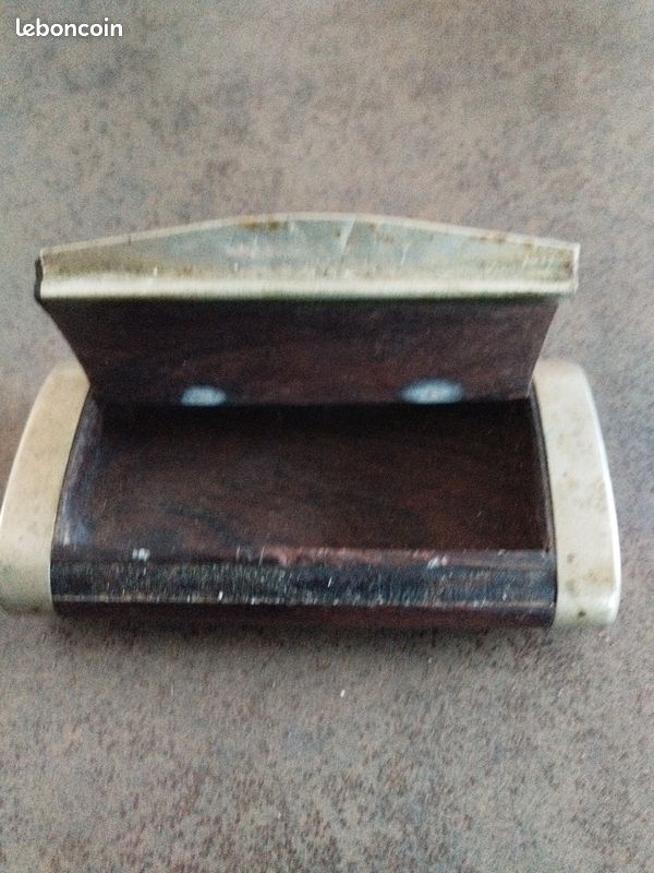 Tabatière ancienne bois et nacre (image 3)