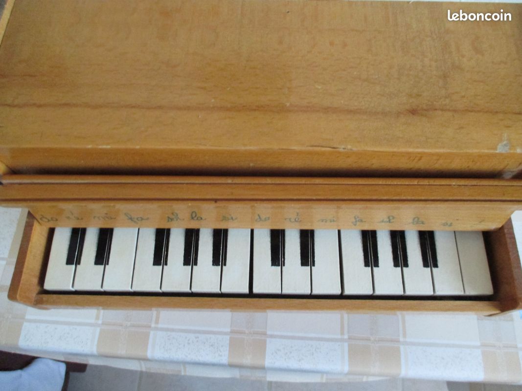 Jouet ancien piano enfant années 60 maison MICHELSONNE PARIS - Jeux & Jouets