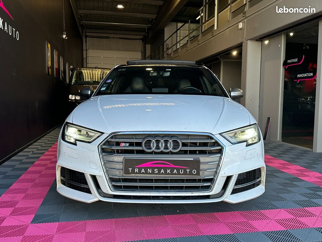 AUDI S3 SPORTBACK 8v2 2.0 TFSI 310ch S tronic 7 Quattro/ Toit ouvrant / Sièges RS /4 pneus neufs/Historique d'entreti (image 6)