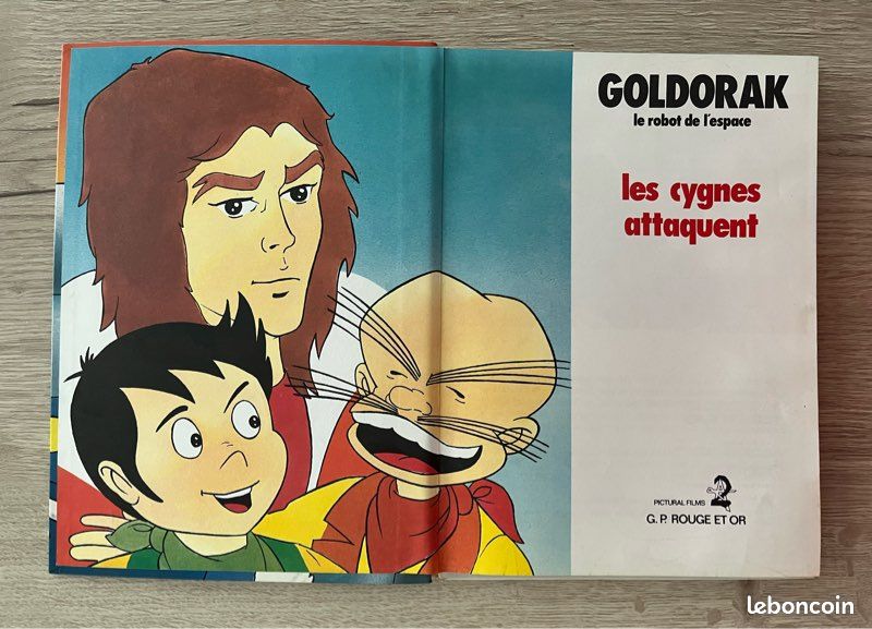 Goldorak livre vintage 1982 – Les cygnes attaquent – Très bon état – Édition originale - Livres