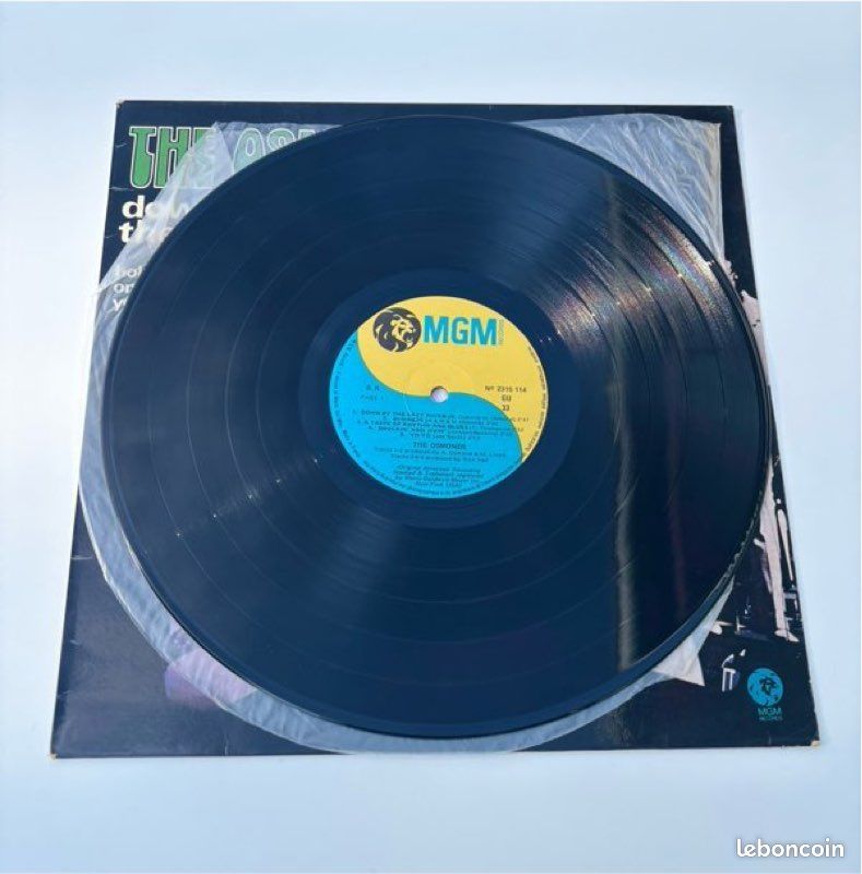 Vinyle 33T : THE OSMONDS - down by the lazy river (image 3)