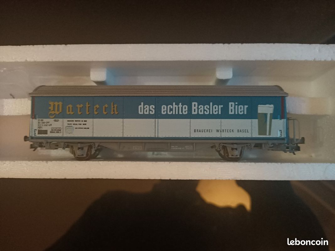FLEISCHMANN 5026, wagon couvert transport de bière HEINEKEN BIER NS neuf BO
