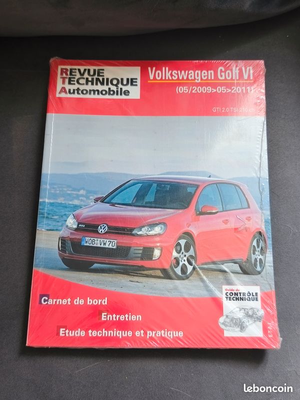 Revue technique automobile (RTA) Volkswagen Golf VI GTI - Neuve sous blister (image 1)