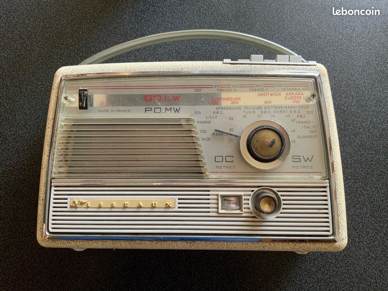 Poste Radio Ancien Visseaux - À Réviser - TSF Vintage - Occasion