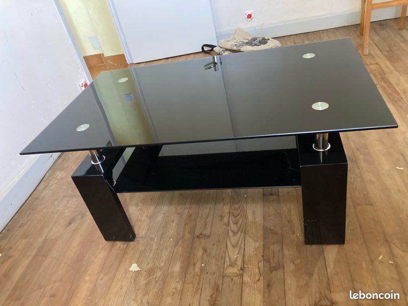 Table basse en verre (image 2)