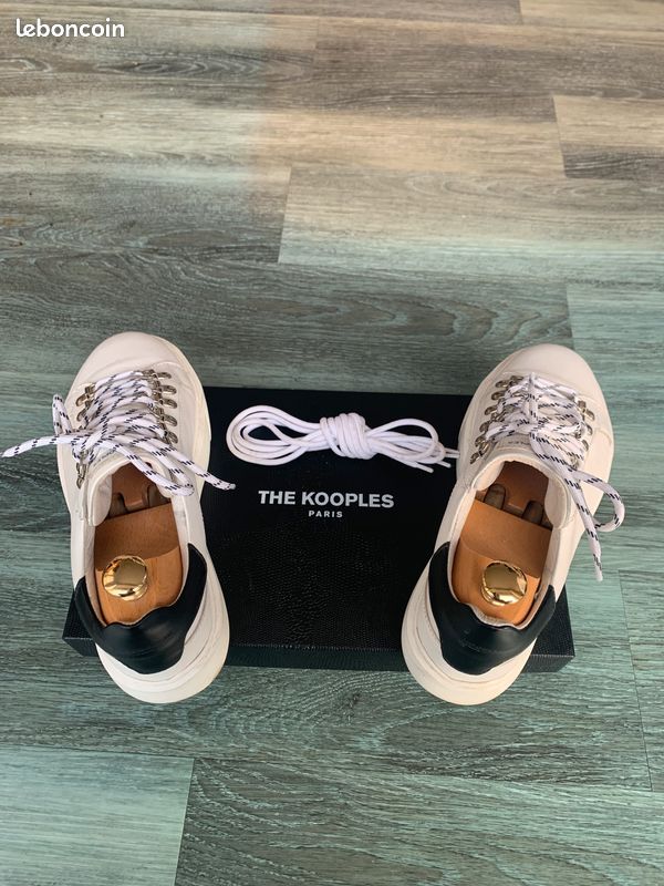 The Kooples Chaussures Basket Kooples Femme Basket Blanche