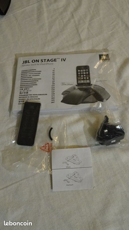 Enceinte bluetooth JBL On Stage IV (image 10)