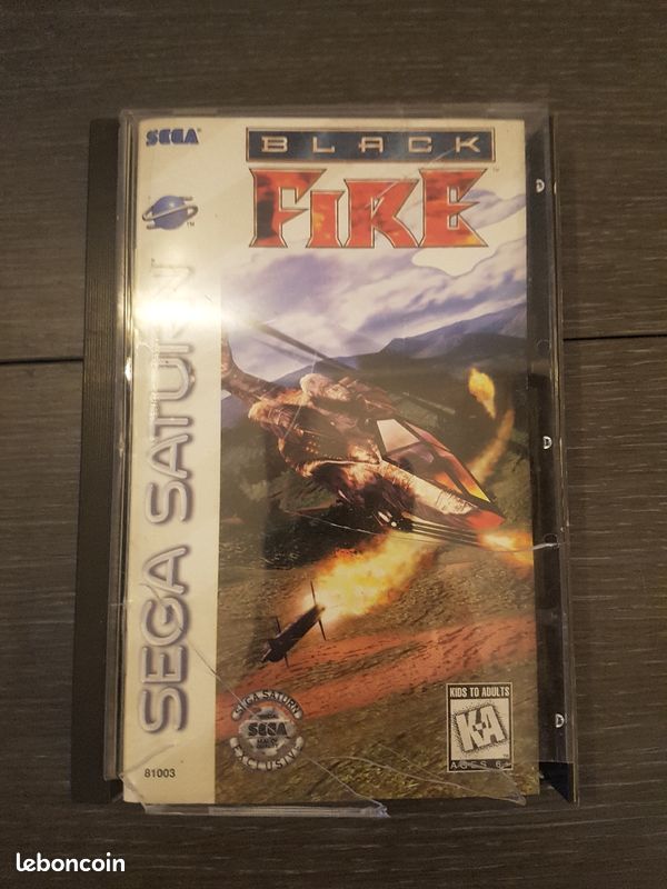 Black Fire sur SEGA Saturn USA (image 1)