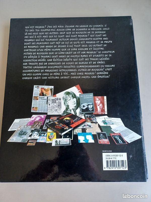 Livre "Putain D'Bouquin" de Renaud (image 3)