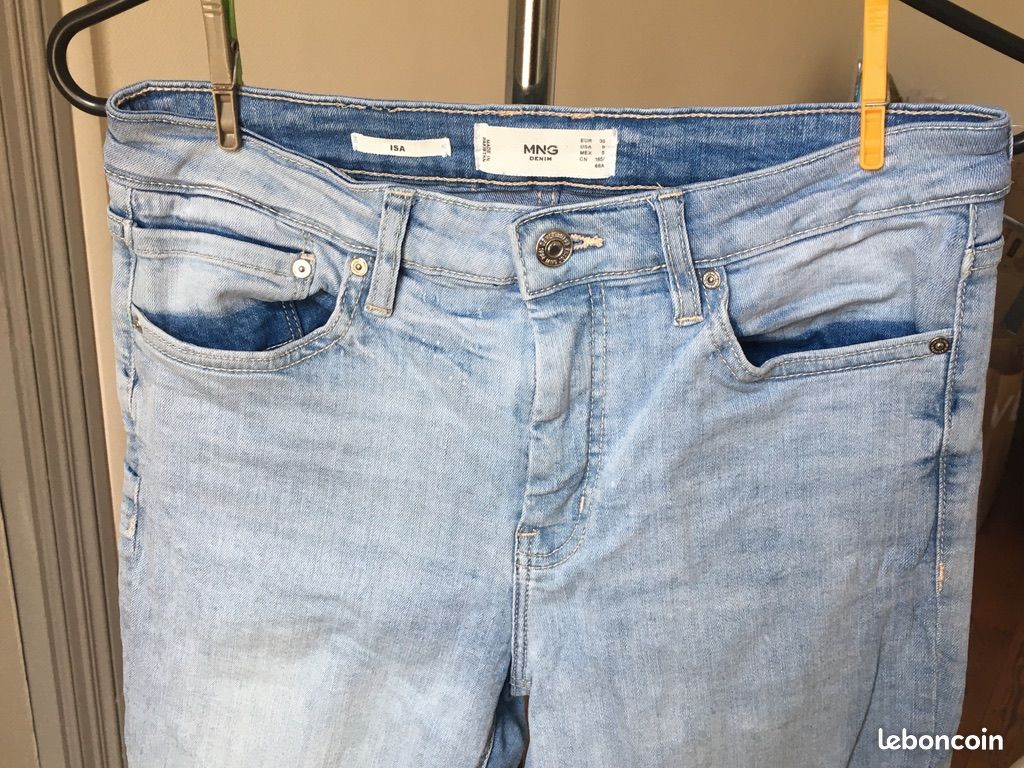 Jean bleu clair Mango (image 4)